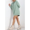 Oversize Kapşonlu Sweat Mint