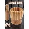 Sarımsak Havanı Bambu