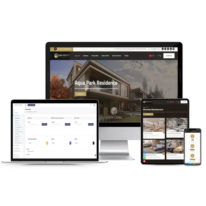 İnşaat Sitesi V10 Web Site Teması