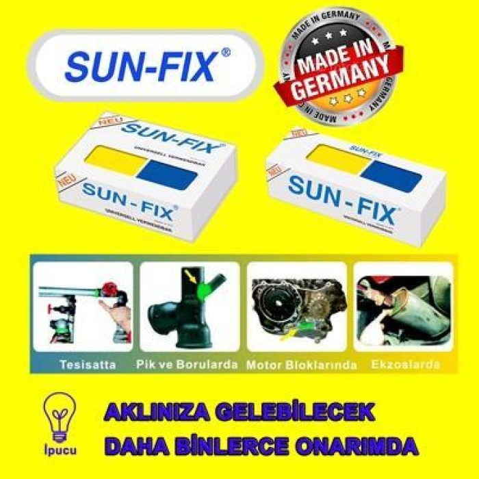 SUN FİX Üniversal Kaynak Macunu 100 Gr