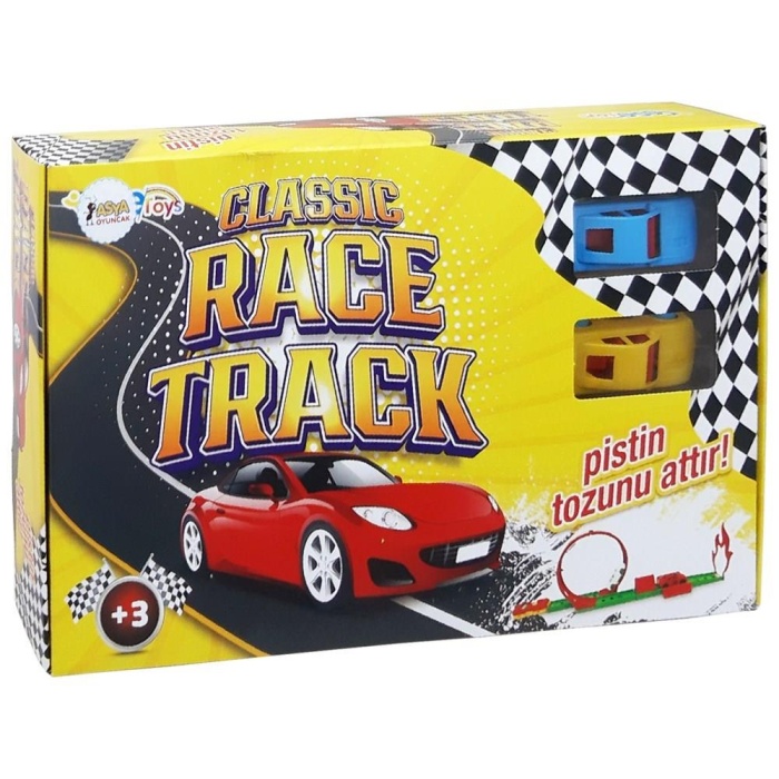 Track Race Araba Fırlatma Seti