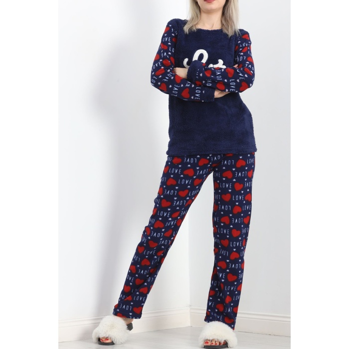 Polar Pijama Takımı Lacivert