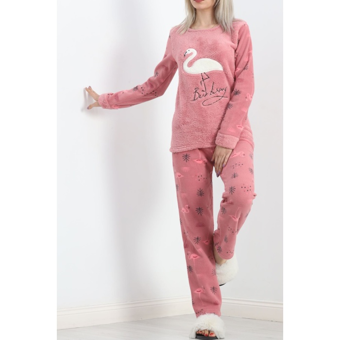 Polar Pijama Takımı Pembe