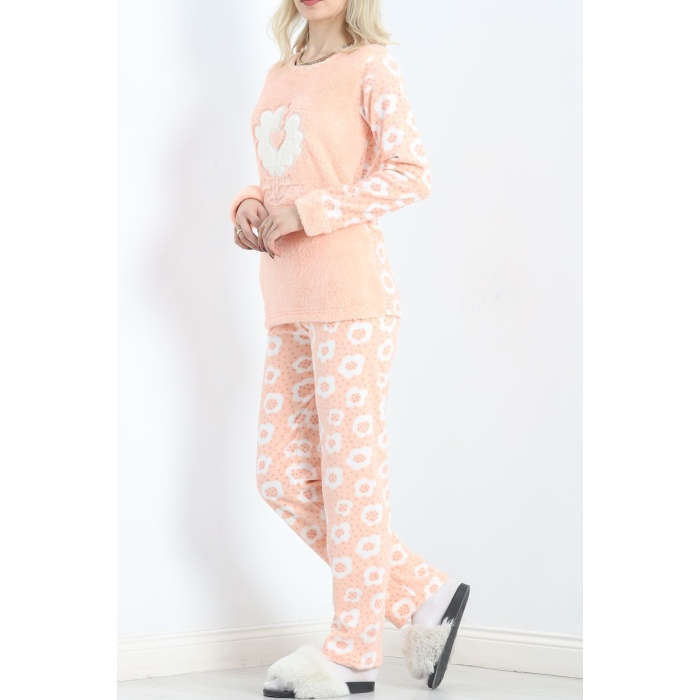 Polar Pijama Takımı Somon