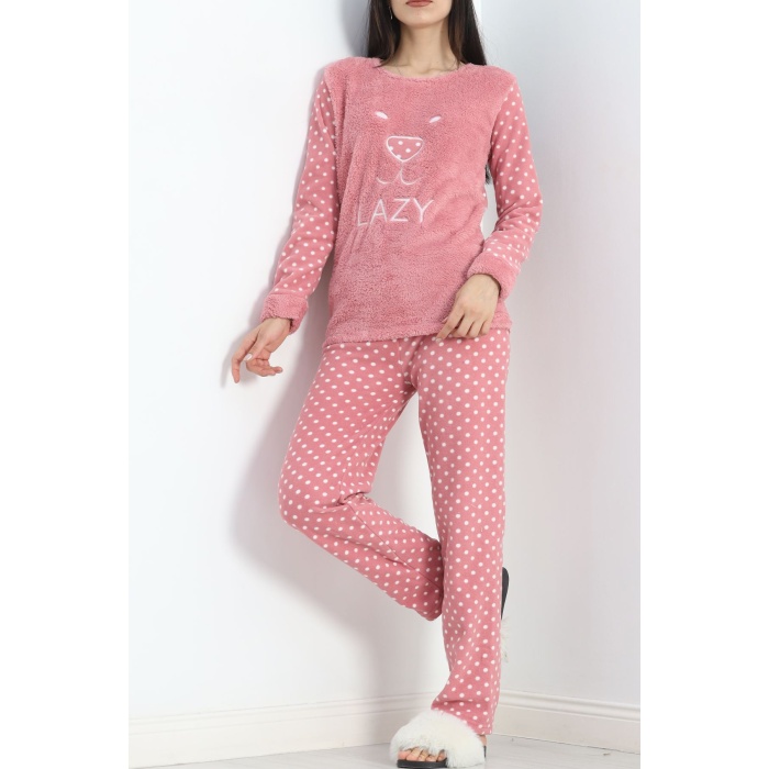 Polar Pijama Takımı Pembe