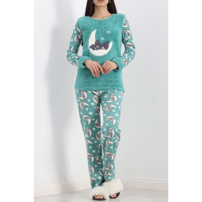 Polar Pijama Takımı Mint