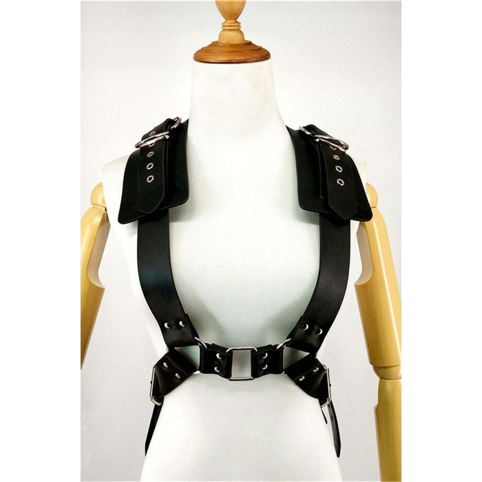 Deri Harness, Şık Deri Kadın Kemer