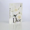 Dior Dekor Kitap Kutu - Beyaz