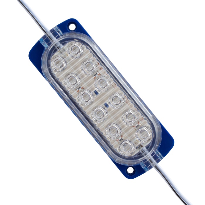 TEK RENK MAVİ MODÜL LED 2835 24 VOLT 2.4 WATT (4549)