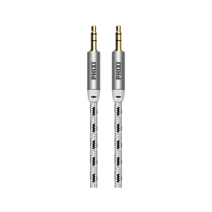 Basic A810 Hasır Örgü 3.5mm Aux Kablo