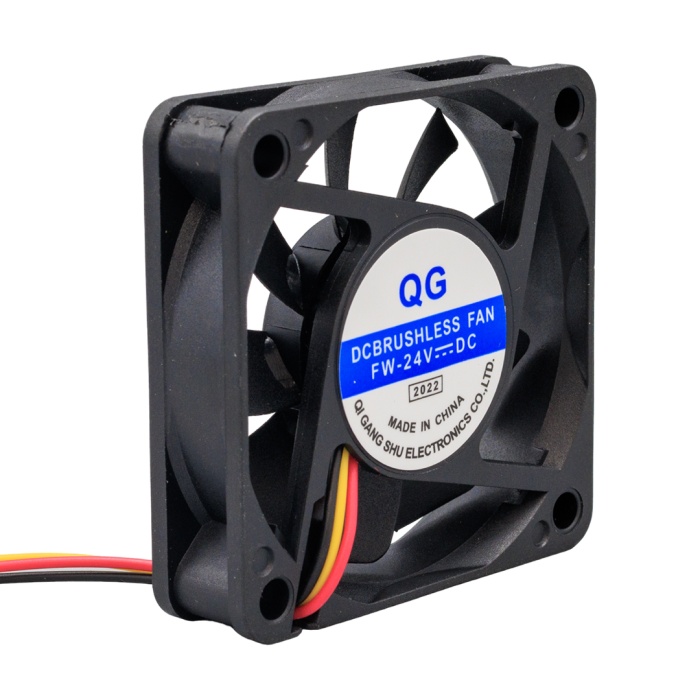 60X60X15 MM 6X6 24 VOLT DC 0.08 AMPER 3 KABLOLU FAN (4549)