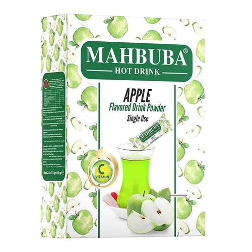 Mahbuba Tek İçimlik Elma Aromalı Oralet Çayı 24x1,5gr