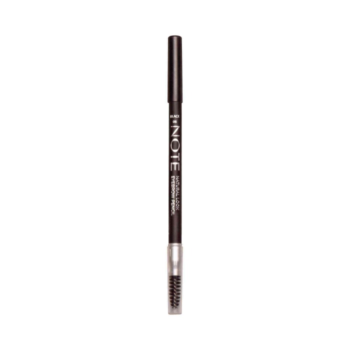 NATURAL LOOK EYEBROW PENCIL 06 BLACK