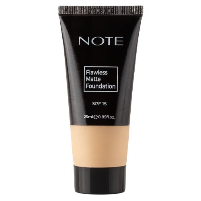 NOTE FLAWLESS MATTE FOUNDATION 05 DARK HONEY