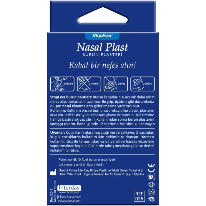 STOPEVER NASAL PLAST NORMAL BOY