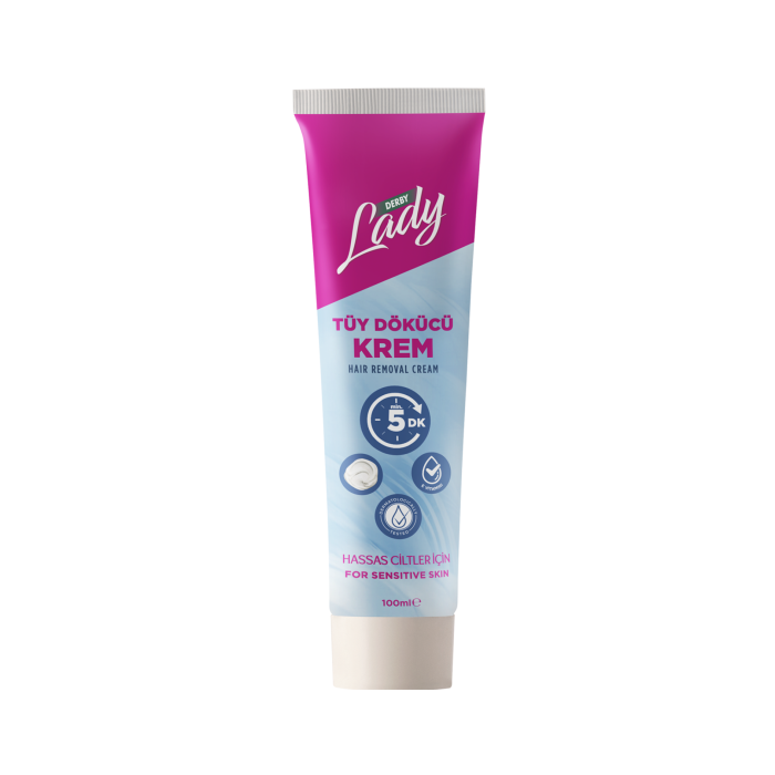 DERBY LADY HASSAS CILTLER ICIN TUY DOKUCU KREM 100ML