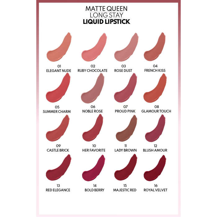 NOTE MATTE QUEEN LIQUID LIPSTICK 02