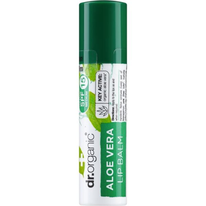 DR.ORGANIC ALOE VERA LIP BALM -5.7ML