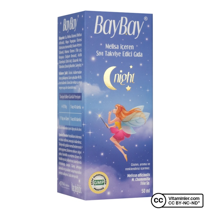 Baybay Night Bitkisel Damla 50 mL