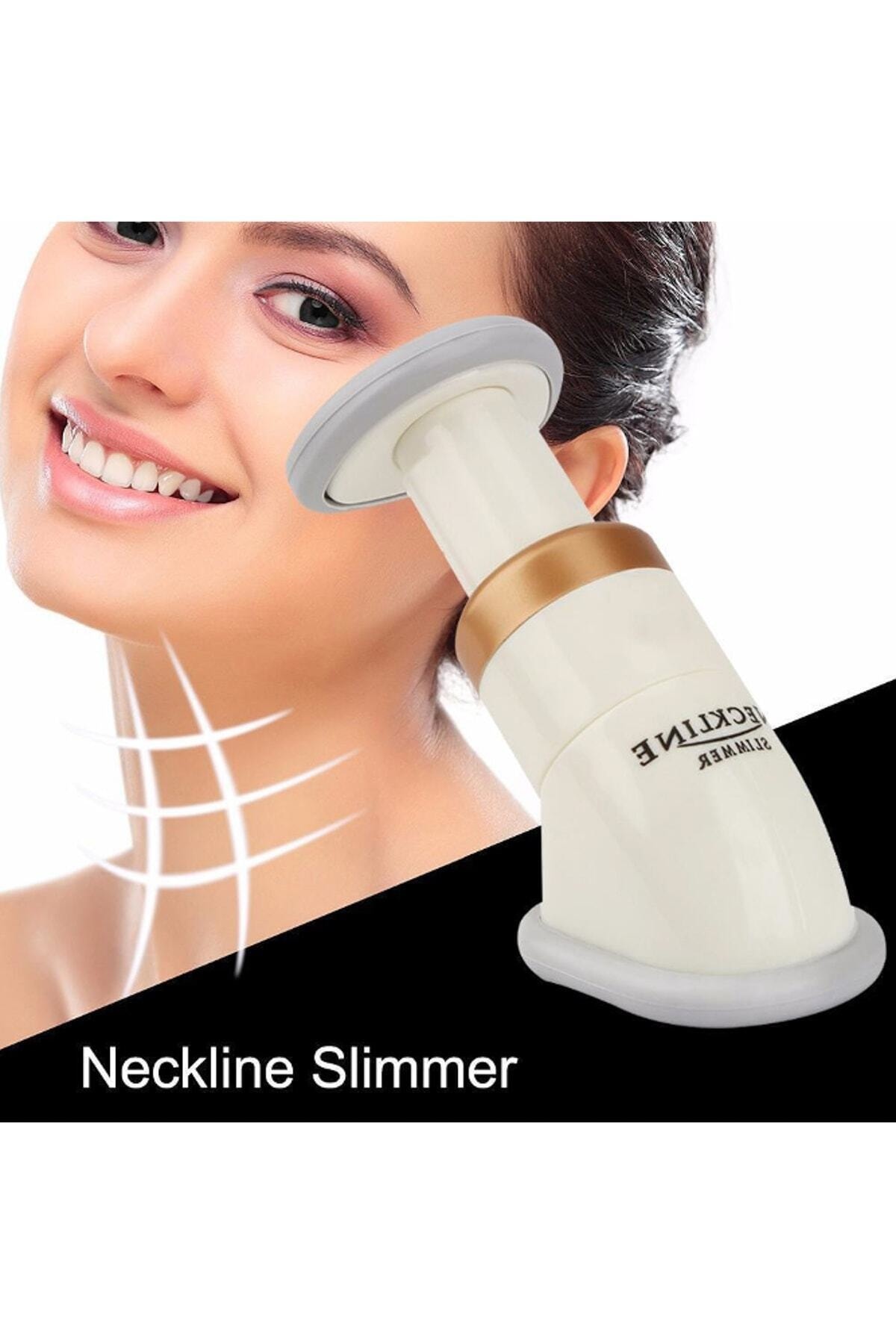 Neckline Slimmer Gıdık Giderici Eritme Cihazı Çene Masaj Aleti Boyun Masaj Cihazı