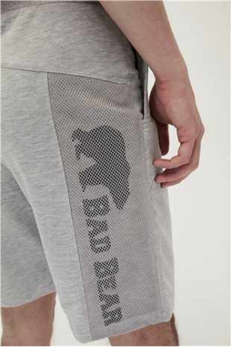 Bad Bear Erkek  Şort Dısplay Sweatshort - Gri Melanj