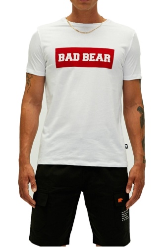 Bad Bear Flog T-Shırt - Kırık Beyaz