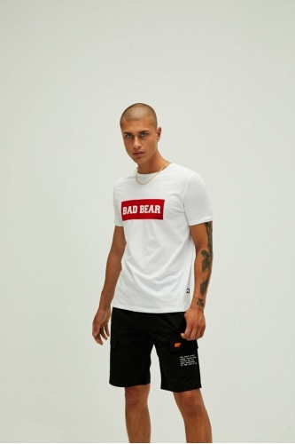 Bad Bear Flog T-Shırt - Kırık Beyaz