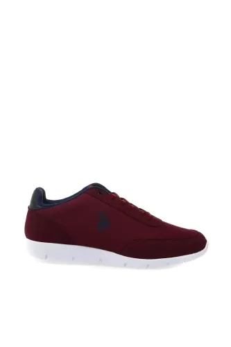 U.S. Polo Assn. Bone Sneaker - Bordo