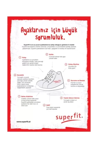 Superfit Erkek Çocuk Ev Ayakkabısı - Lacivert