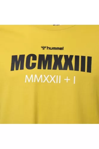 Hummel Erkek T-Shirt- Sarı