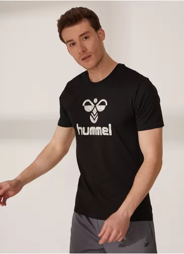 Hummel Erkek T-Shirt-Siyah