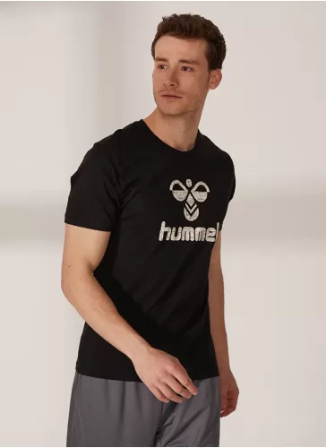 Hummel Erkek T-Shirt-Siyah