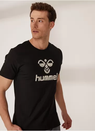 Hummel Erkek T-Shirt-Siyah