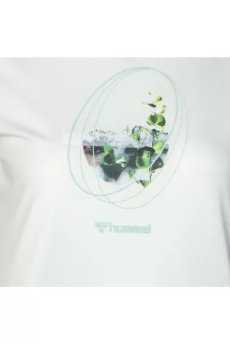 Hummel Kadın T-shirt - Beyaz