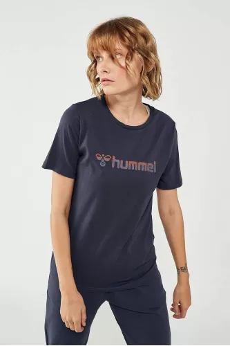 Hummel Kadın T-Shirt-Lacivert