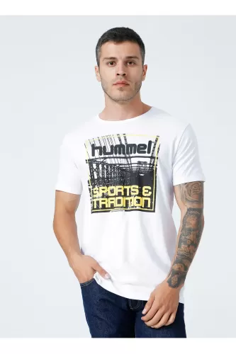 Hummel Erkek T-Shirt-Beyaz