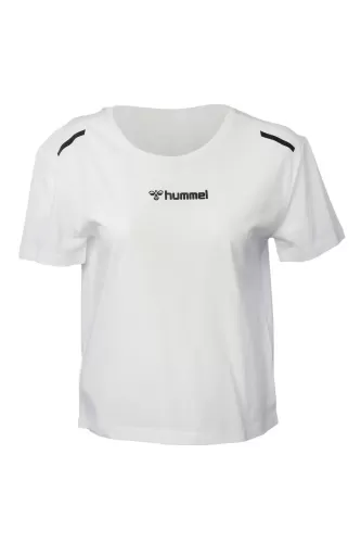 Hummel Kadın T-Shirt-Beyaz