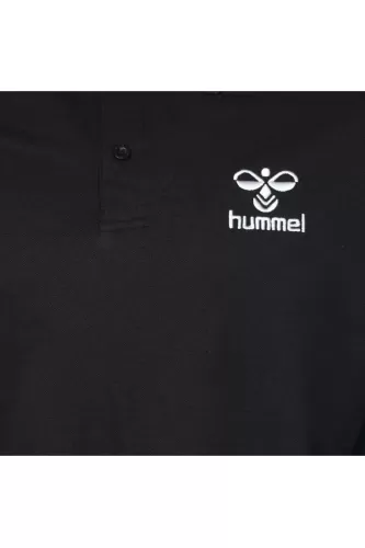 Hummel Erkek Polo Yaka T-Shirt-Siyah