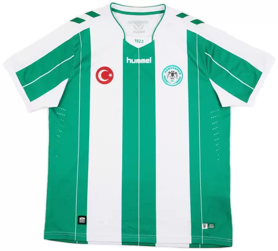 Hummel Erkek Konyaspor Forma T-Shirt- Beyaz/Yeşil