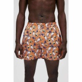 Bad Bear Erkek Megalodon Swimshort - Turuncu