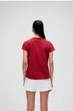 Bad Bear Kadın Olıvıa O-neck Tee T-shirt - Bordo