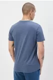 Riders Lee Crew Neck Erkek T-shirt-Indigo