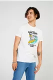 The Crow Surf Tee Tişört - Kırık Beyaz