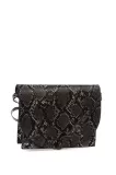 Vero Moda Yılan Desenli Kadın Clutch / El Çantası - Gri