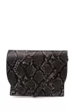 Vero Moda Yılan Desenli Kadın Clutch / El Çantası - Gri