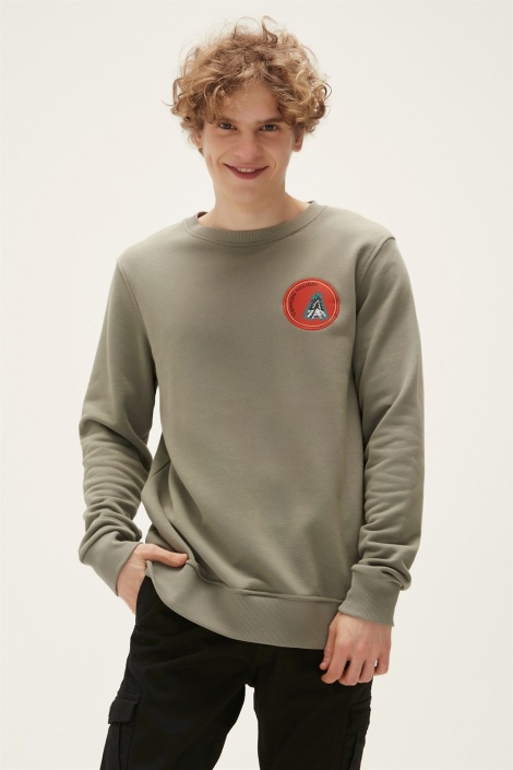 Bad bear Bonfıre Crewneck - Haki