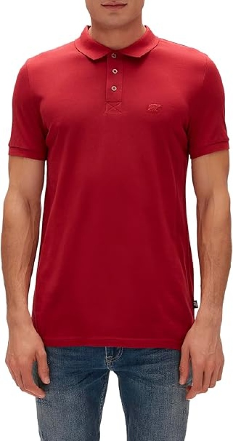 Bad Bear Stark Polo Erkek Polo Yaka Tişört - Bordo