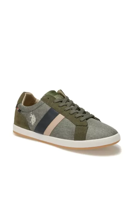 U.S. Polo Assn. Burny Sneaker - Haki | Şıklık ve Konfor