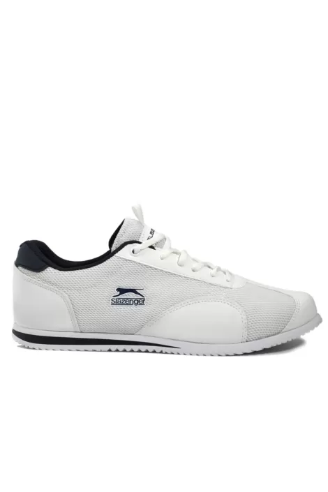 Slazenger Agot Gabriel Beyaz/Lacivert Sneaker – Şık ve Rahat, Günlük Kullanıma Uygun Unisex Tasarım