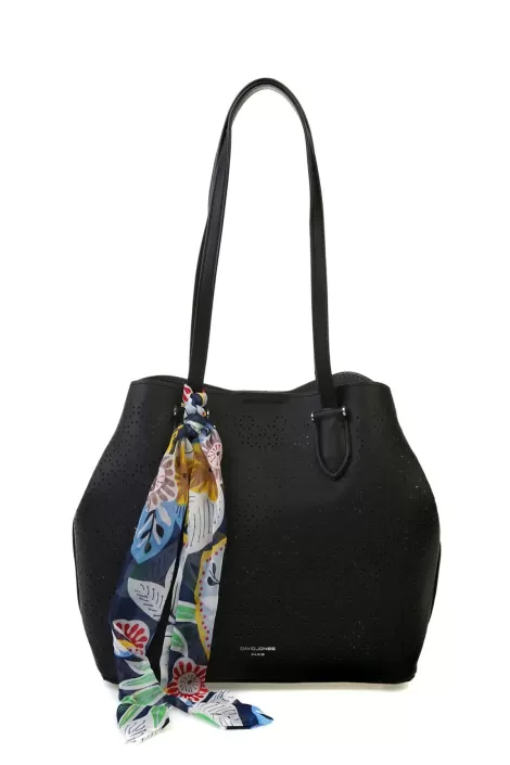 David Jones Tote Çanta - Siyah